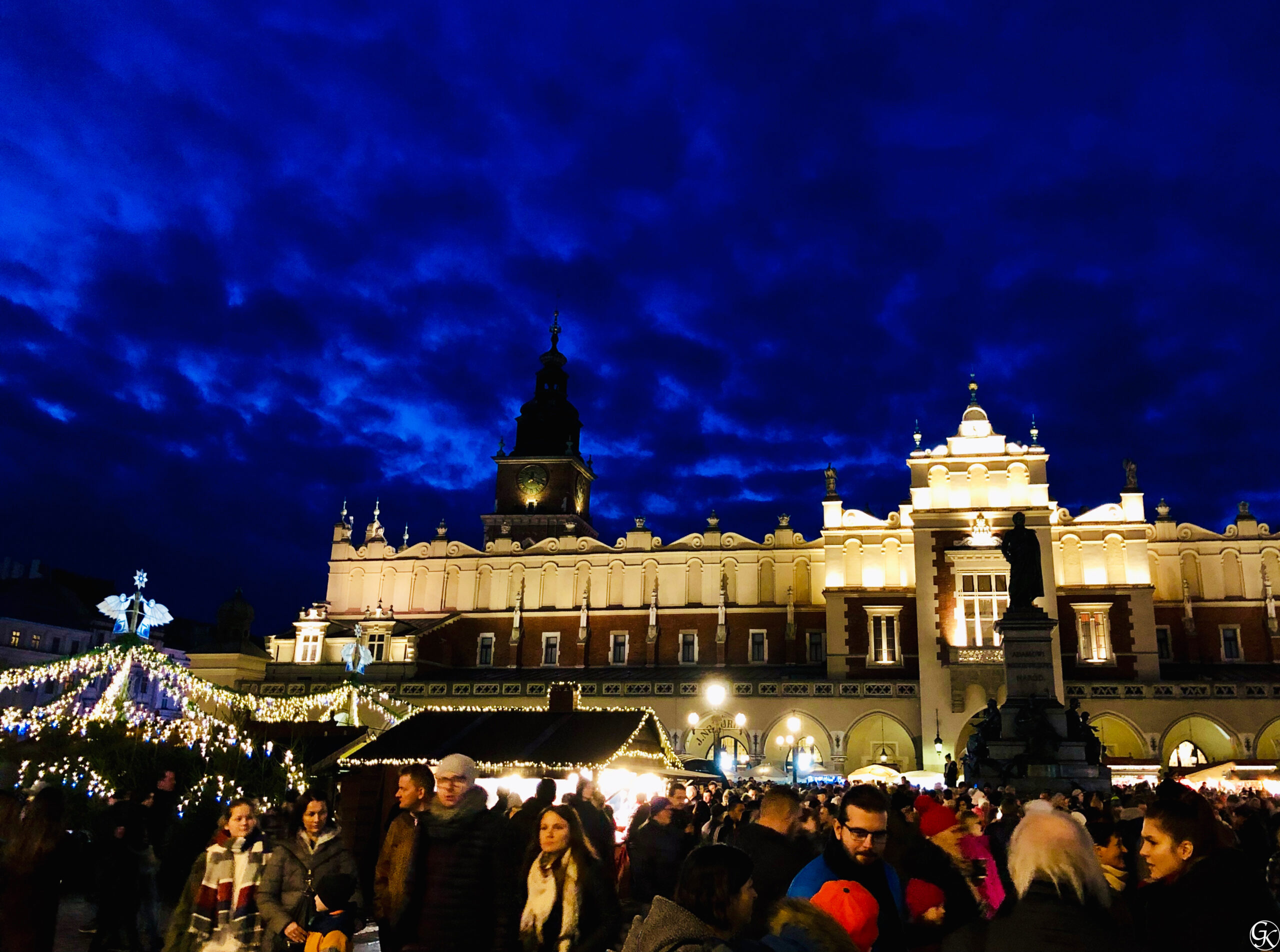 Rynek Główny am Abend